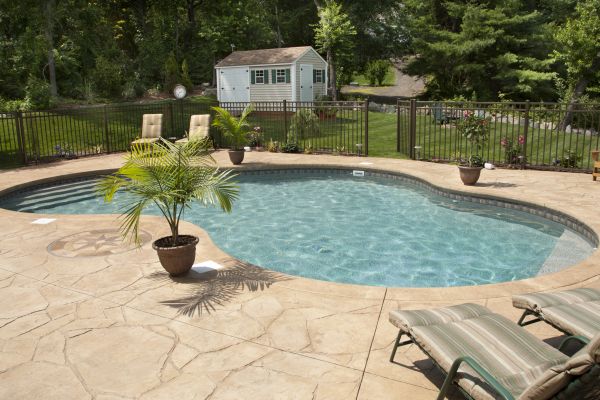 Concrete Pool Deck Repair in Springfield